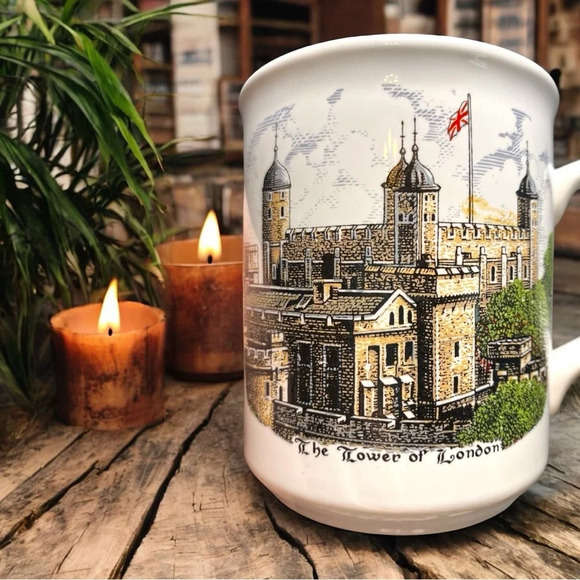 VINTAGE Goodlife Neale Tower of London Mug - Made in England - Picture 2 of 8
